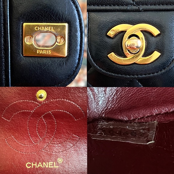 SOLD**Chanel Vintage Classic Medium Double Flap Bag - Picture 11 of 11